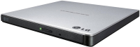 Привод DVD-RW LG GP60NS60 (серебристый/черный) - 