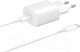 Зарядное устройство сетевое Samsung USB Type-C Power Delivery / EP-TA800XWEGRU (белый) - 