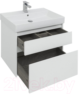 Тумба под умывальник Aquanet Nova Lite 75 / 242272 (с 2 ящиками)