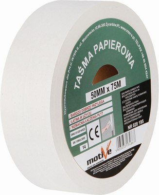 Бумажная лента Motive Для гипсокартона 0.050x75м / 020195 - 