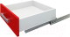 Комплект направляющих мебельных Boyard DB8982Zn/500 - 