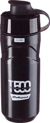 Фляга для велосипеда Polisport Thermal Bottle T500 / 8645500002 (черный/зеленый) - 