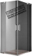 Душевой уголок Cezares SLIDER-AH-2-70/80-90/100-BR-Cr - 