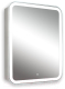 Шкаф с зеркалом для ванной Silver Mirrors Фиджи 50 / LED-00002362 - 