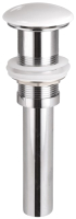 Донный клапан Ceramica Nova CN2000 (белый, без перелива) - 