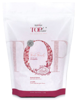 Воск для депиляции ItalWax Top Line Розовый жемчуг горячий пленочный в гранулах (750г) - 