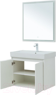 Комплект мебели для ванной Aquanet Lino 75 / 302535