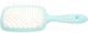 Расческа-массажер Janeke Superbrush 93SP226TSE (светло-бирюзовый/белый) - 