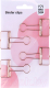Зажим для бумаги Meshu Rose Gold / MS_41597 (4шт) - 