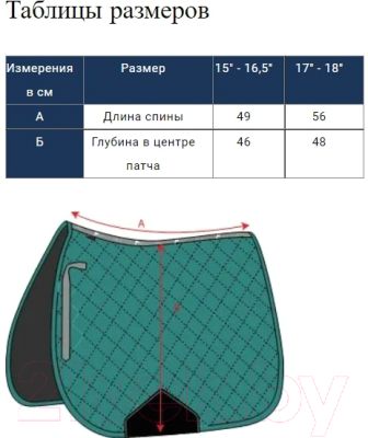 Вальтрап для лошади Arma 3D Mesh 17-18 / 1910/NAVY (темно-синий)