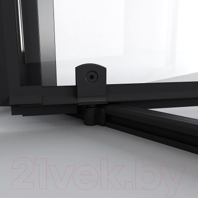 Душевой уголок Niagara 120x80x195 NG-85-12AB-A80B-34 (черный матовый/прозрачное стекло)