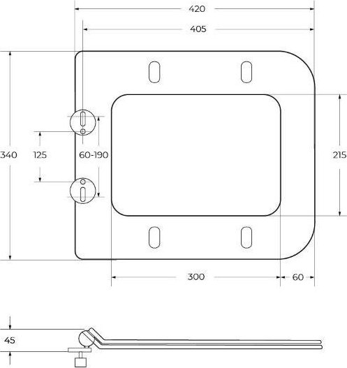 Унитаз подвесной BelBagno BB7107CHR/SC (с сиденьем)
