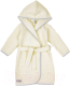 Халат детский Amarobaby Waffle с капюшоном / AB-OD22-WAF2502/33-134 молочный, р.134-140 - 