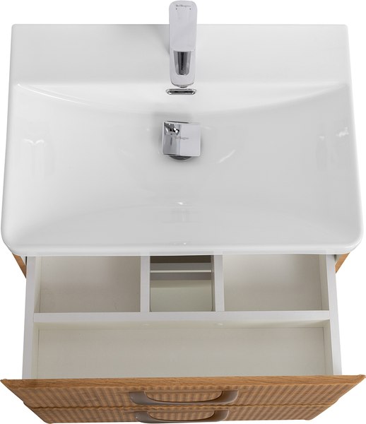 Тумба под умывальник BelBagno Rovere Nature DUE-500-2C-SO-RN-P