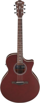 Электроакустическая гитара Ibanez AE100-BUF (винный) - 