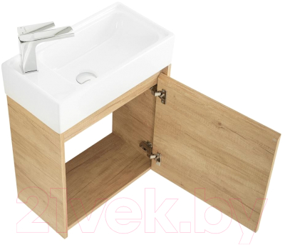 Тумба с умывальником BelBagno Kraft MINI-500/260-1A-SO-RNN-R + 7045-KL