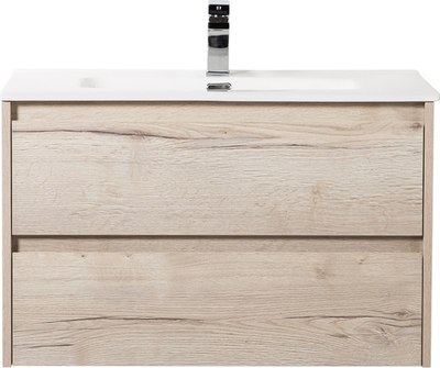 Тумба с умывальником BelBagno Kraft-800-2C-SO-RGB + LOV-800-LVB - 