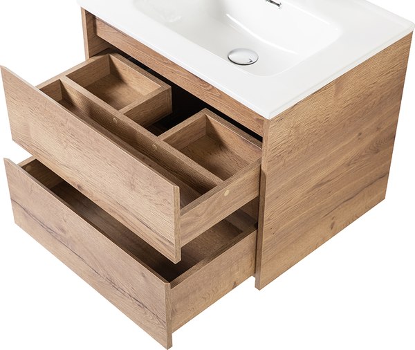 Тумба с умывальником BelBagno KRAFT-700-2C-SO-RT + BB700ETL