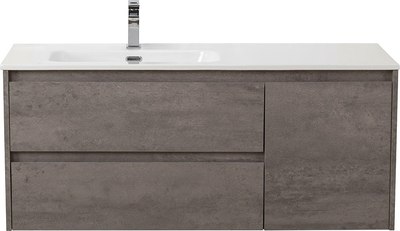 Тумба с умывальником BelBagno KRAFT-1200-2C-1A-SO-CG-L + BB1000ETL-R - 