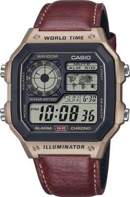 Часы наручные мужские Casio AE-1200WHL-5A - 