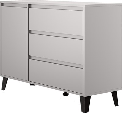 Тумба Anrex Boxwell Berg 1D3S (серый) - 