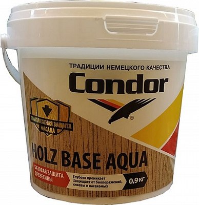 Защитно-декоративный состав CONDOR Holz Base Aqua (900г) - 