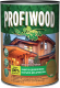 Защитно-декоративный состав Profiwood Для древесины (750мл, тик) - 