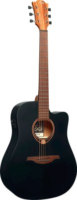 Электроакустическая гитара LAG T70DCE-BLS - 