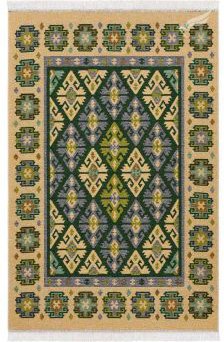Коврик Shahintex Etno Icarpet 120x180 002 / 455474 (малахит) - 