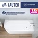Ванна акриловая Lauter Monaco 170x72.5 / 2113170R (с каркасом и лицевым экраном) - 